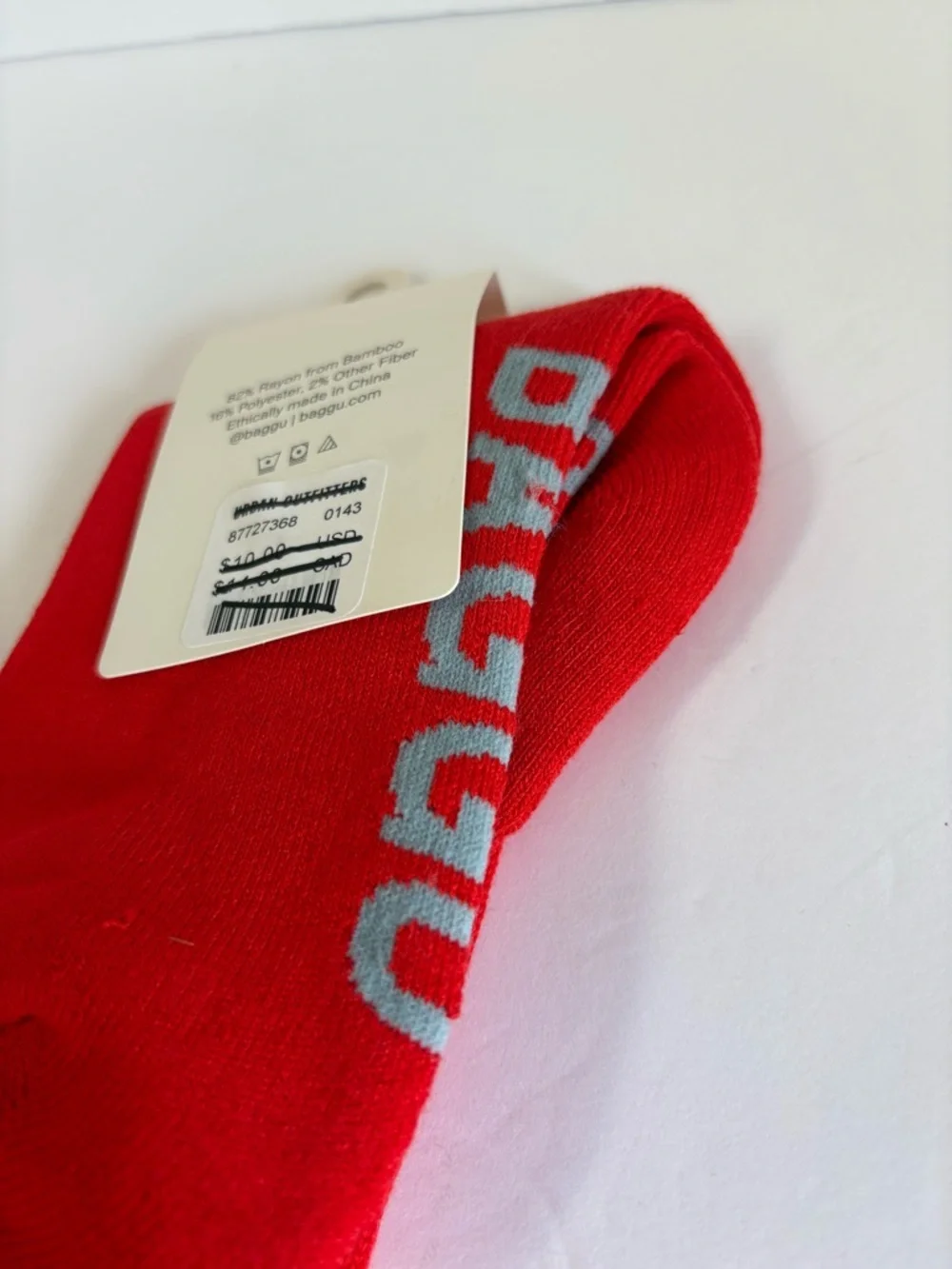 NWT BAGGU Ribbed Socks